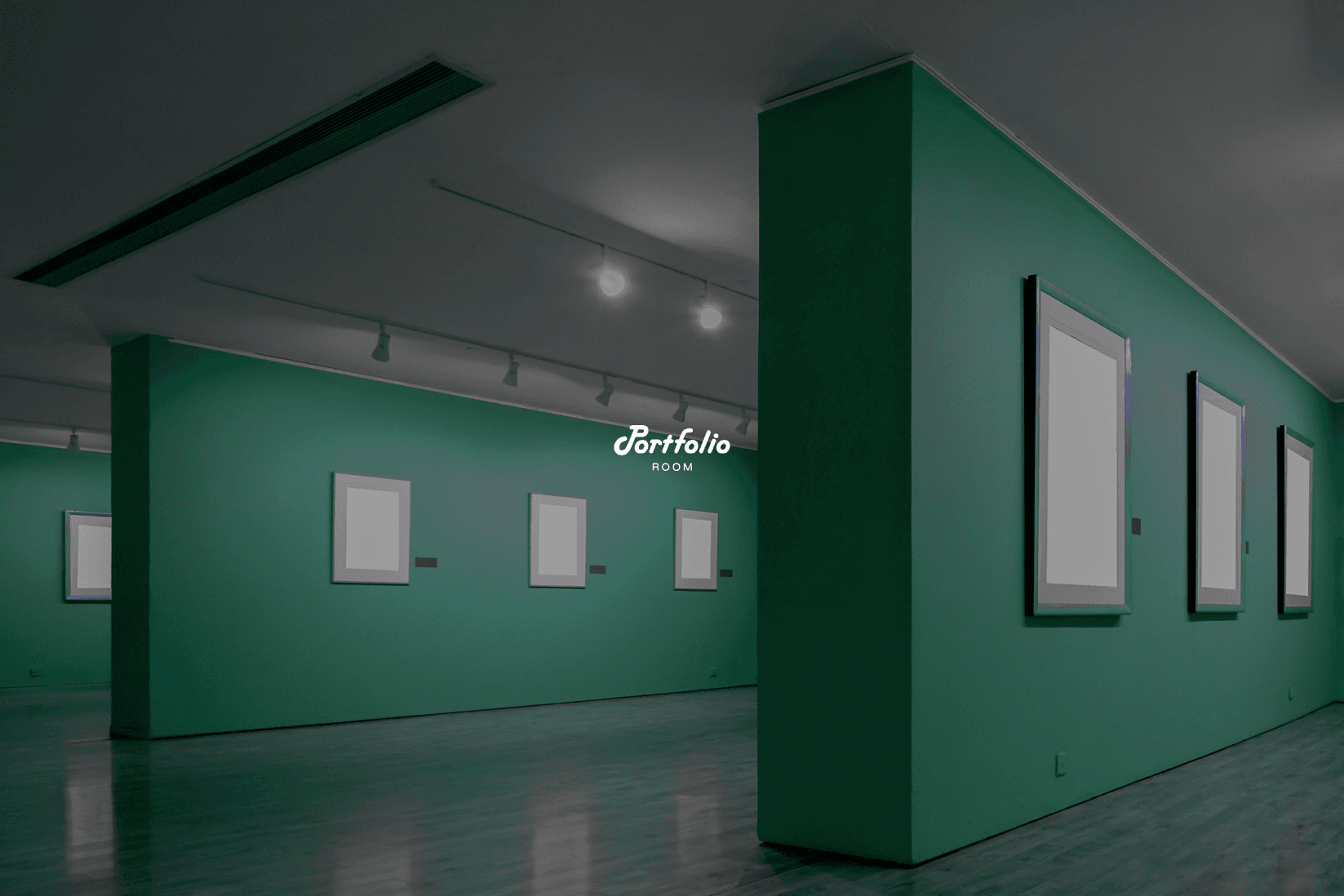Portfolio Room 메인 화면